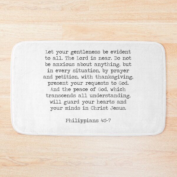 Item preview, Philippians 4:5-7 designed and sold by ReVivingHoPe.