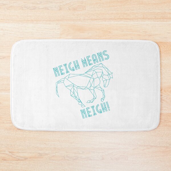 Item preview, Neigh means neigh! design designed and sold by AngielskiSzept.