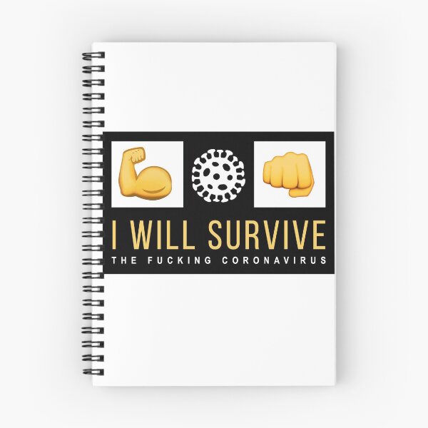 Item preview, I will survive the coronavirus designed and sold by miquelcazanya.