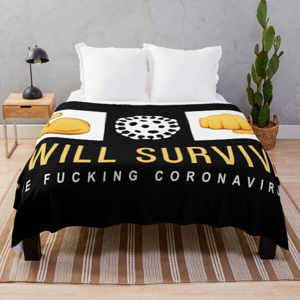 Item preview, I will survive the coronavirus designed and sold by miquelcazanya.