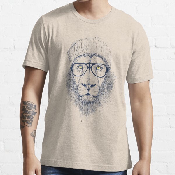 Cooler Löwe Essential T-Shirt