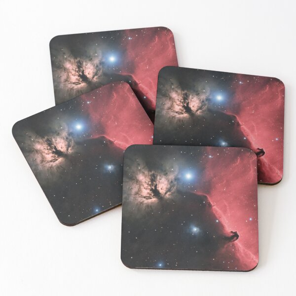 Item preview, Flame Nebula and Horsehead Nebula in constellation of Orion designed and sold by Lukasz Szczepanski.