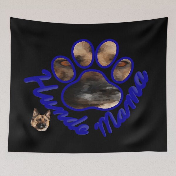 Item preview, Hundemama German Shepherd Blue designed and sold by JWDesigns777.