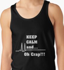 Lustige Herzkrankenschwester oder Krankenschwester Asystole Design Tank Top