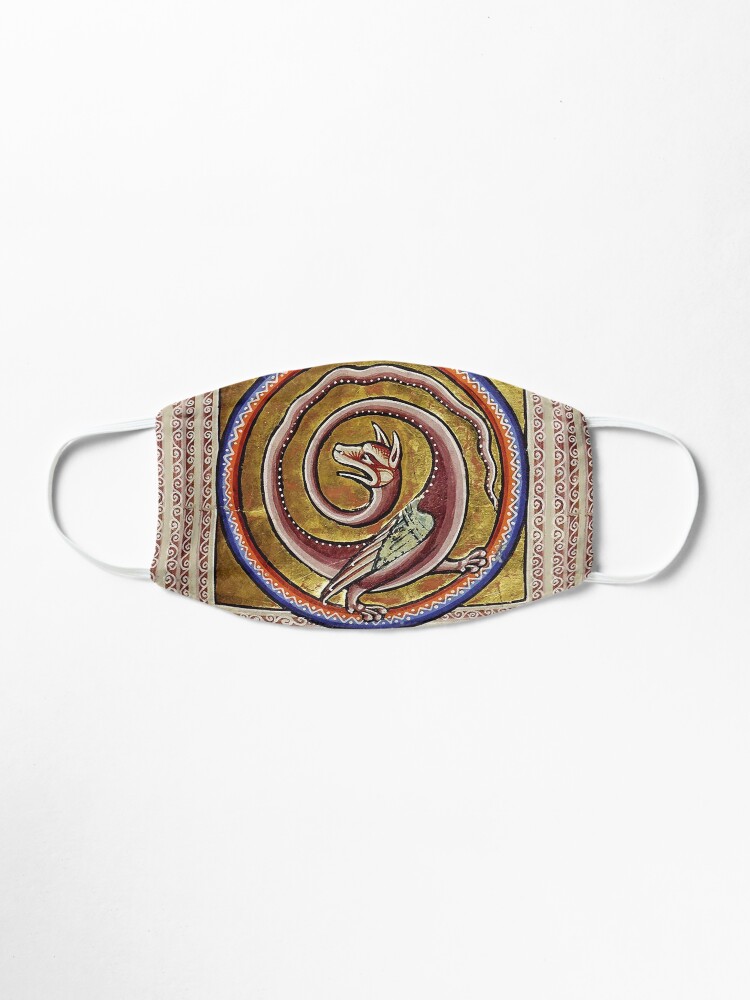 Alternate view of MEDIEVAL BESTIARY, SNAKE DRAGON CIRCLES Mask
