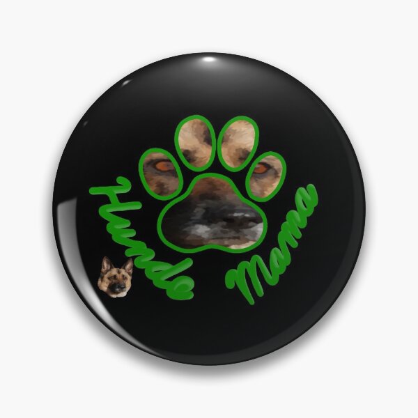 Item preview, Hundemama German Shepherd Green designed and sold by JWDesigns777.