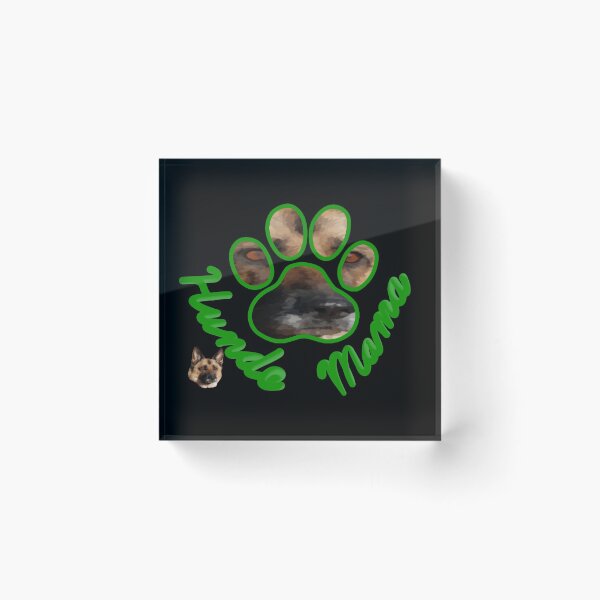 Item preview, Hundemama German Shepherd Green designed and sold by JWDesigns777.
