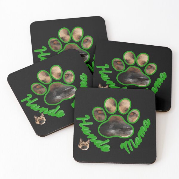 Item preview, Hundemama German Shepherd Green designed and sold by JWDesigns777.