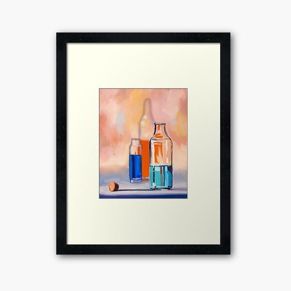 Potions III Framed Art Print