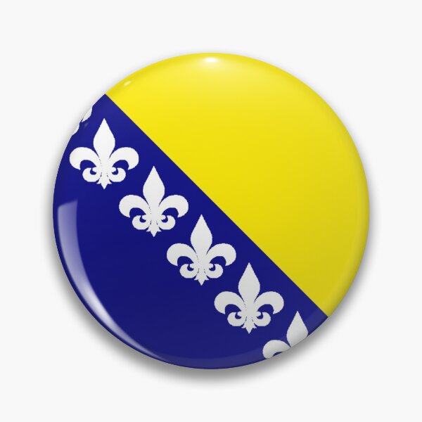 Item preview, Bosnia-Herzegovina Flag Variant BiH  designed and sold by Velered Designs ⚜️.