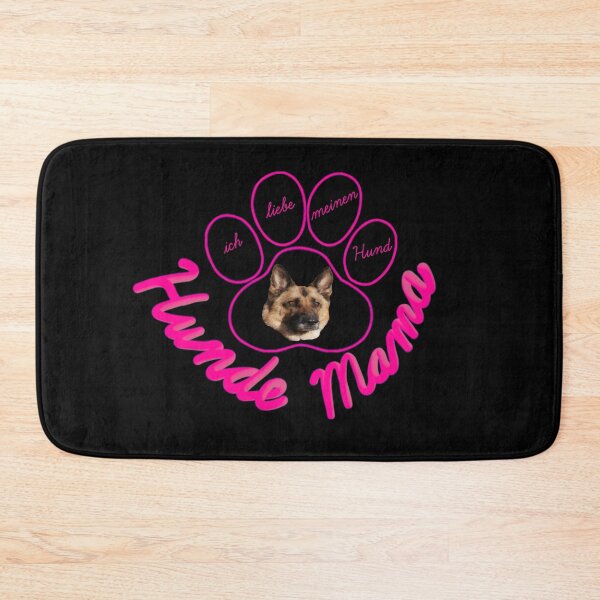 Item preview, Hundemama German Shepherd Pink Paw designed and sold by JWDesigns777.