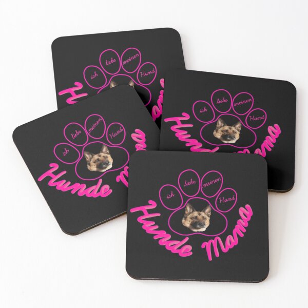 Item preview, Hundemama German Shepherd Pink Paw designed and sold by JWDesigns777.