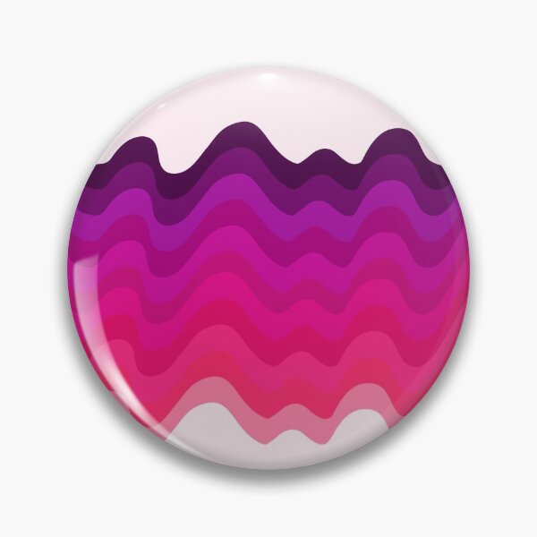 Item preview, Retro Ripple in Pinks designed and sold by The Wellington Boot.