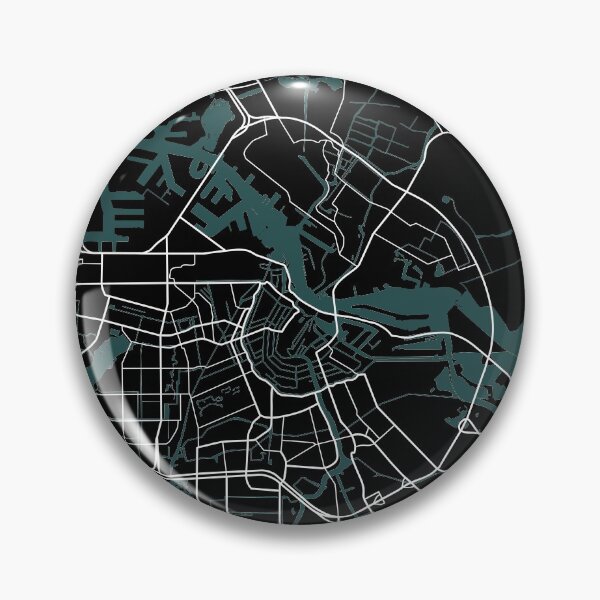 Item preview, Amsterdam Map designed and sold by rogue-design.