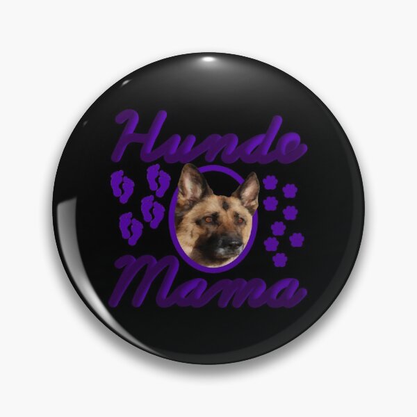 Item preview, Hundemama German Shepherd Purple designed and sold by JWDesigns777.
