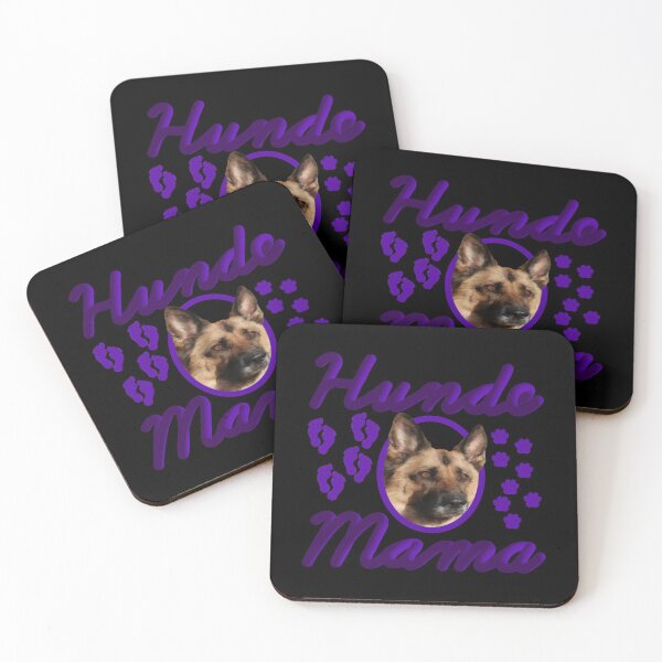Item preview, Hundemama German Shepherd Purple designed and sold by JWDesigns777.