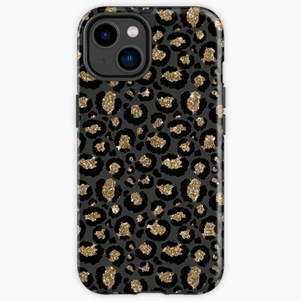 Funda de doble capa para iPhone 13 Pro Max Fierce Tiger Polkadots