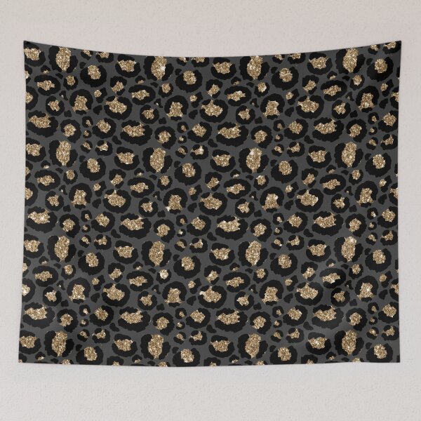 Item preview, Black Leopard Print (Photo/Print of Glitter. Not Sparkling) designed and sold by DirtyAngelFace Shop.