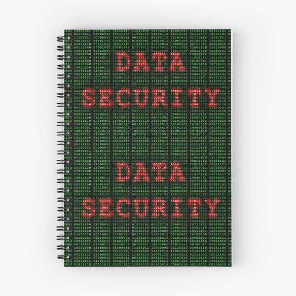 Item preview, Data Security in Binary Green and Red designed and sold by MarkUK97.