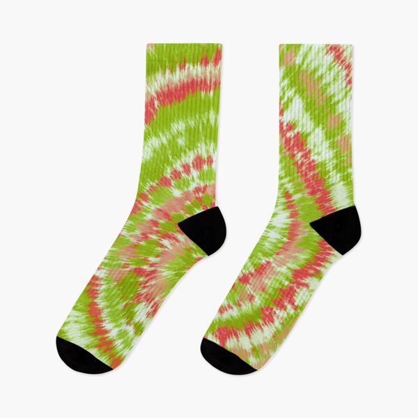 Item preview, Green and Orange Clash Tie Dye designed and sold by TheTarotShop.