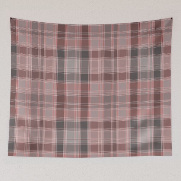 Item preview, Gray and pink tartan plaid. designed and sold by marinaklykva.