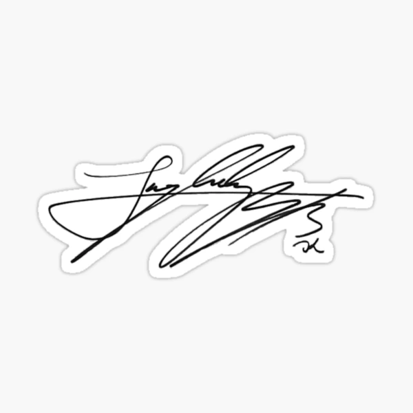 JUNGKOOK SIGNATURE | Sticker