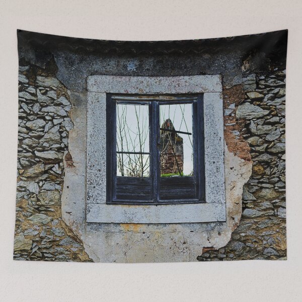 Item preview, Window of an abandoned house designed and sold by Anna Lemos.