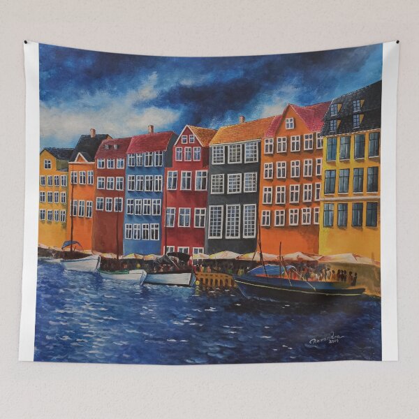 Item preview, Bryggen, Norway designed and sold by HerendraSwarup.
