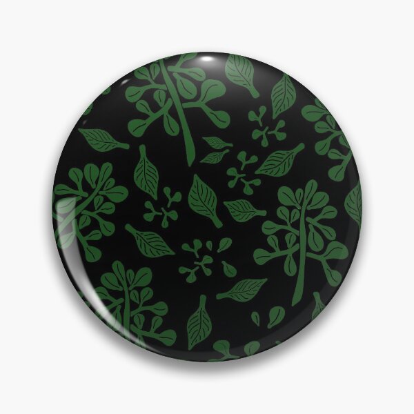 Item preview, Modern flower garden - green with black designed and sold by MrsDeeDesigns.