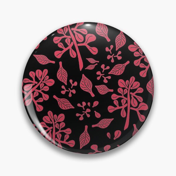 Item preview, Modern flower garden - pink with black designed and sold by MrsDeeDesigns.