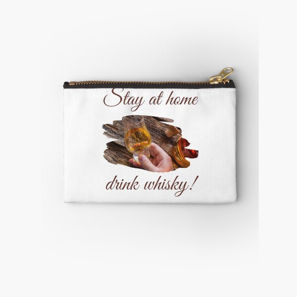 Item preview, Stay at home with whiskey gift idea for women and men whiskey t-shirts designed and sold by Whiskylover.