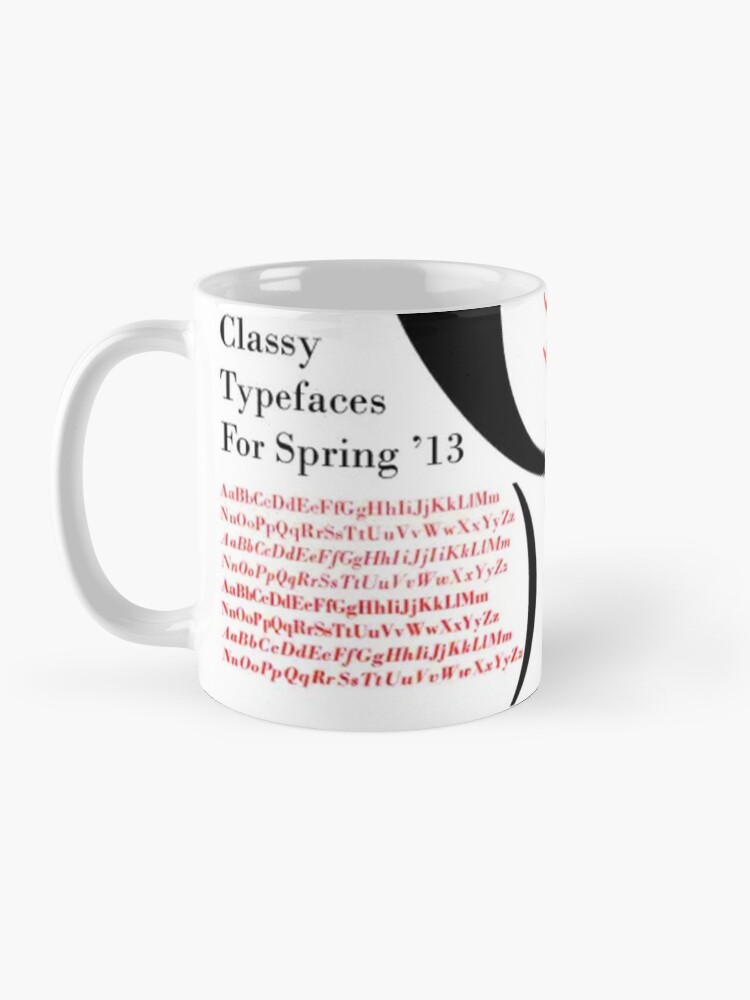 Alternate view of Bodoni Mug