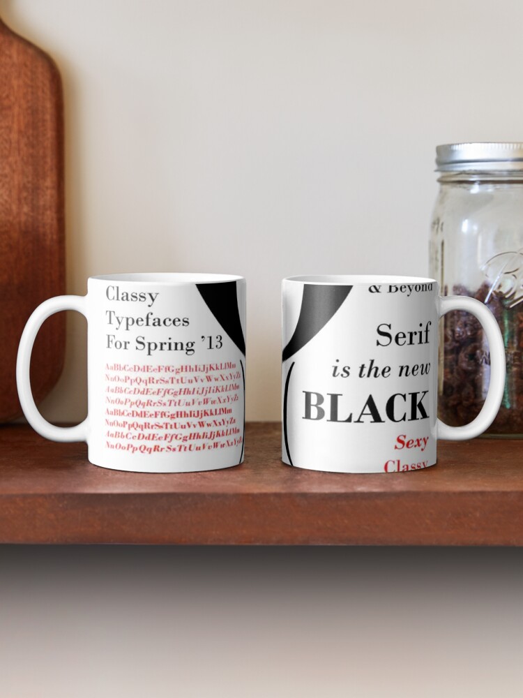 Alternate view of Bodoni Mug