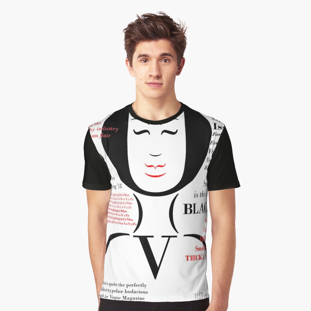 Bodoni Graphic T-Shirt