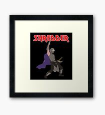 Shredder Framed Print