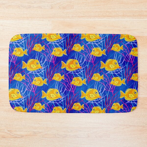Item preview, Yellow Tang in the Deep Blue Sea designed and sold by AntiqueImages.