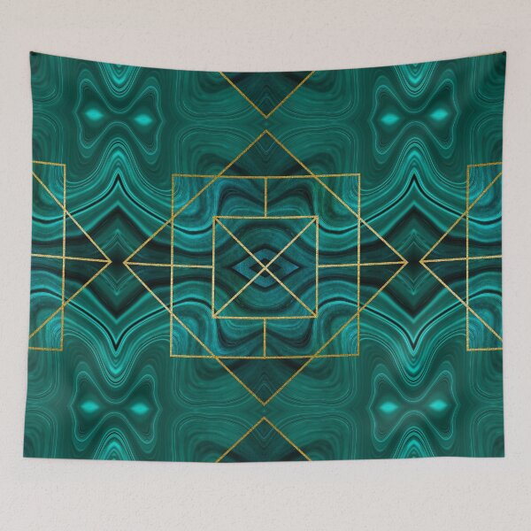 Item preview, Gemstone Marble Meets Art Deco  designed and sold by artsandsoul.