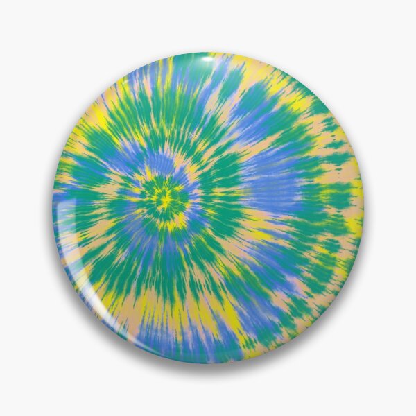 Item preview, High Contrast Yellow, Blue and Greens Tie Dye designed and sold by TheTarotShop.