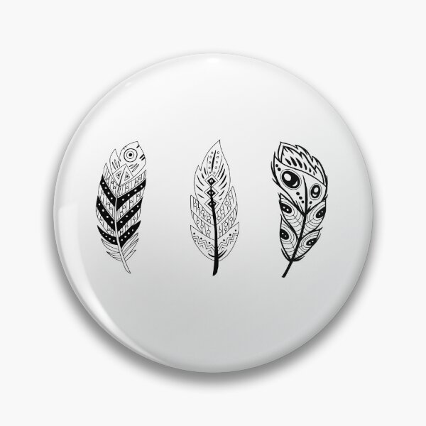Item preview, Feather black III designed and sold by MrsDeeDesigns.