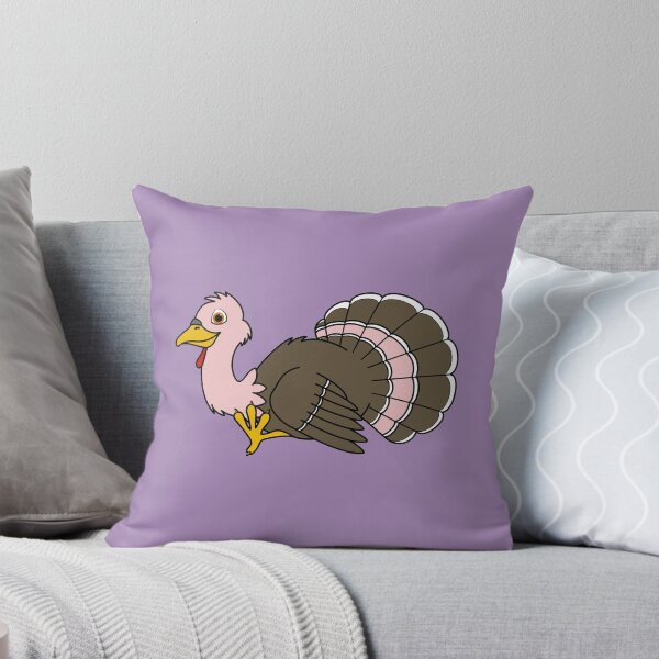 Item preview, Thanksgiving Turkey with Light Pink Feathers designed and sold by Grifynne.