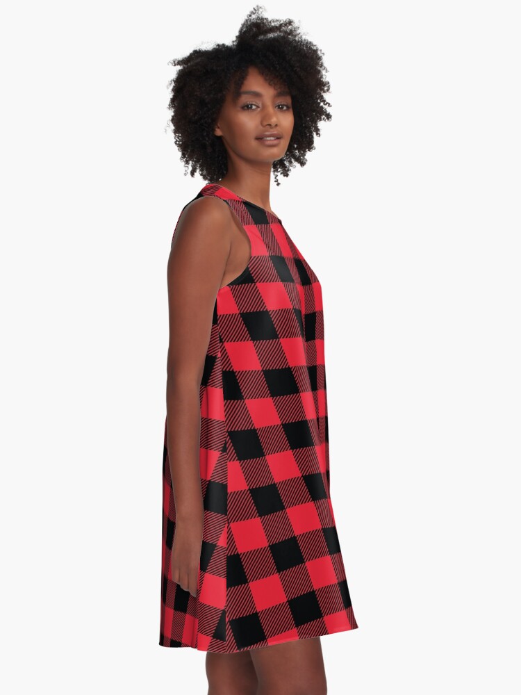 buffalo check womens dress