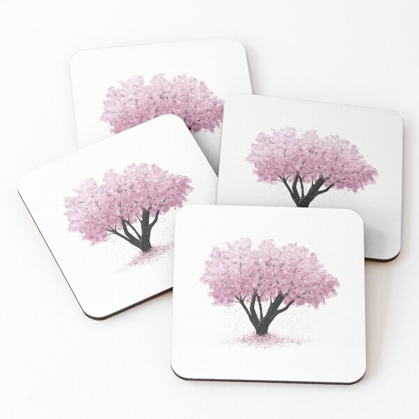 Item preview, Pink Blossoms Tree Digital Art designed and sold by ByJezie.