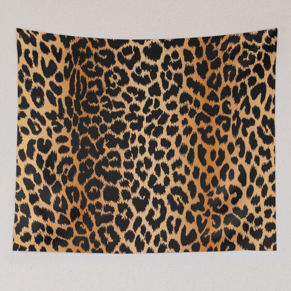 Item preview, Brown Black Leopard spotted fur Animal Africa Pattern designed and sold by funnytshirtemp.