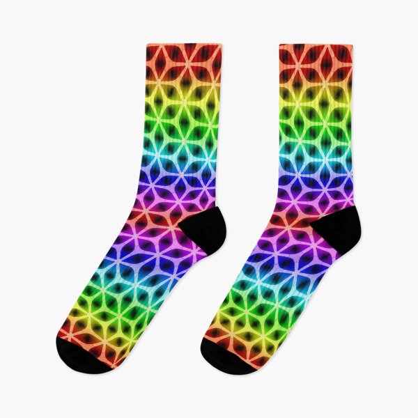 Item preview, Metallic Jungle Retro Techno Rainbow designed and sold by AntiqueImages.