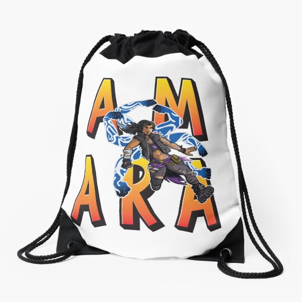 Amara The Siren Vault Hunters Borderlands 3 The Tiger of Partali Drawstring Bag