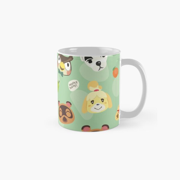 Animal crossing pattern Classic Mug