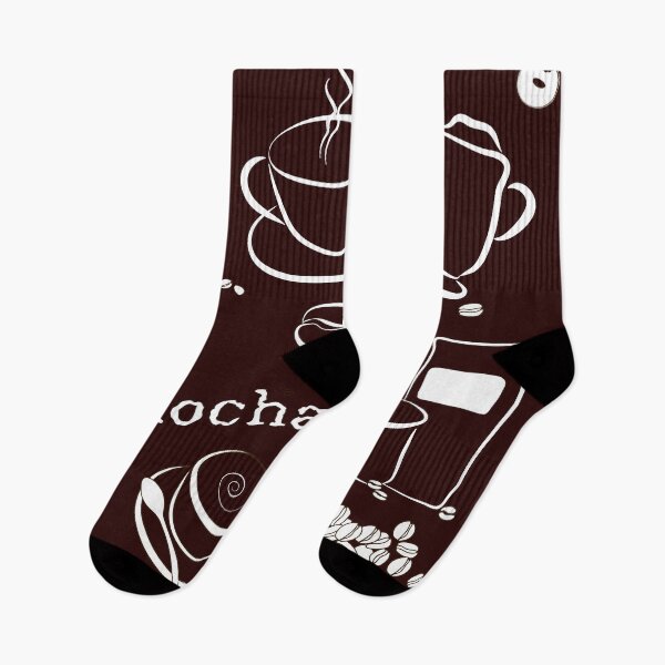 Item preview, Coffee Background Pattern - Dark designed and sold by serenaking.