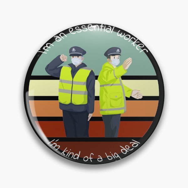Item preview, I am Essential Worker soldier and police designed and sold by fatoajmii.