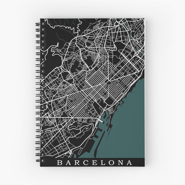Item preview, Mapa de barcelona designed and sold by rogue-design.