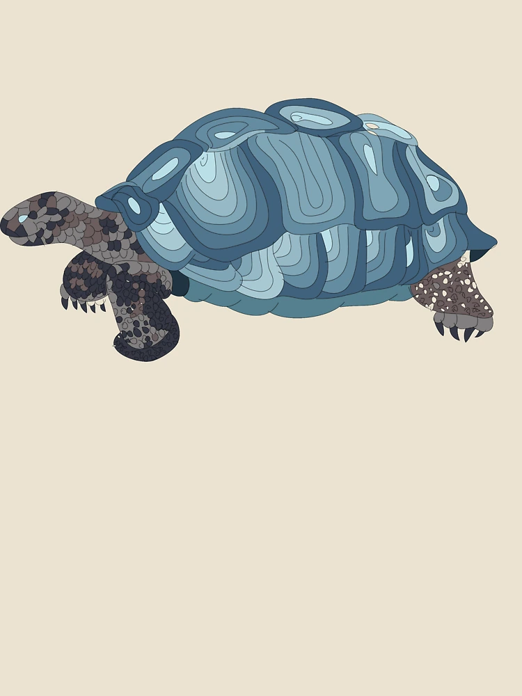 Thumbnail 4 of 4, Relaxed T-Shirt, Turtle designed and sold by Rococodesigns.